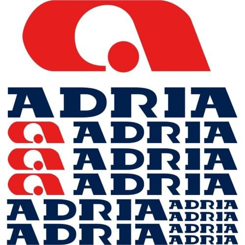 For Adria aufkleber sticker wohnmobil camper wohnwagen caravan 10 Sticker Pieces Car Styling