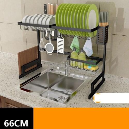 Etagere Escurreplatos Keuken Rangement Organisateur Stainless Steel Mutfak Cuisine Rack Cocina Organizador Kitchen Organizer