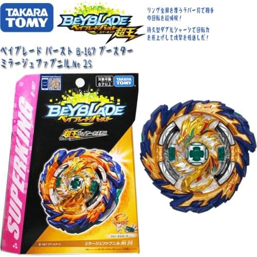 Original Takara Tomy Beyblade Burst B-167 Booster Mirage Fabnir.Nt 2S