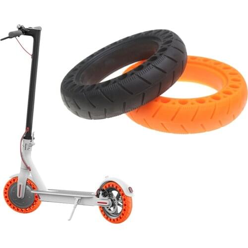 9.5 Inch Honeycomb Pattern Solid Tire Hollow Wear-resistant TPE Tyre Refitting for 8.5 Inch to 10 Inch Xiaomi Electric Scooters