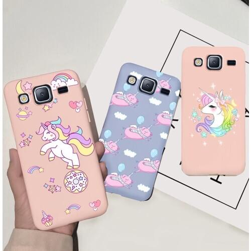 Cartoon Unicorn Cover For Samsung Galaxy J2 Prime J3 J5 J7 J7Core 2016 2017 J4 J6 J8 J2 2018 J4+ J6+ Canday Silicone soft Case
