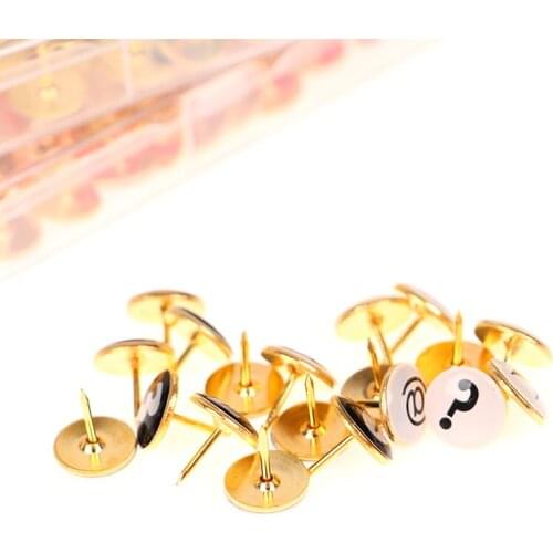 156Pcs Wooden Push Pins English Number Letter Thumb Tack Cute Decor Pushpins For Cork Boards, Photos Wall, Maps, Bulletin Board