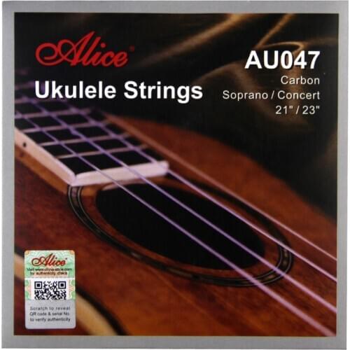 Ukulele accessories AU047/AU048 Ukulele String Set, Carbon Plain String Carbon plain strings