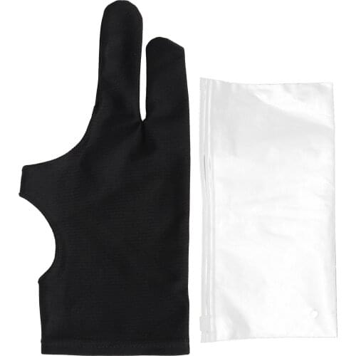 Anti‑Mistouch Painting Gloves 2‑Finger Painting Gloves Sketch Writing Electronic Screen Anti Mistouch Fouling Sweat Dirty