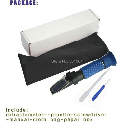 Free shipping Total Serum Protein SP 0-12g/dl Clinical Veterinary Refractometer Urine SG P-RHC-200ATC