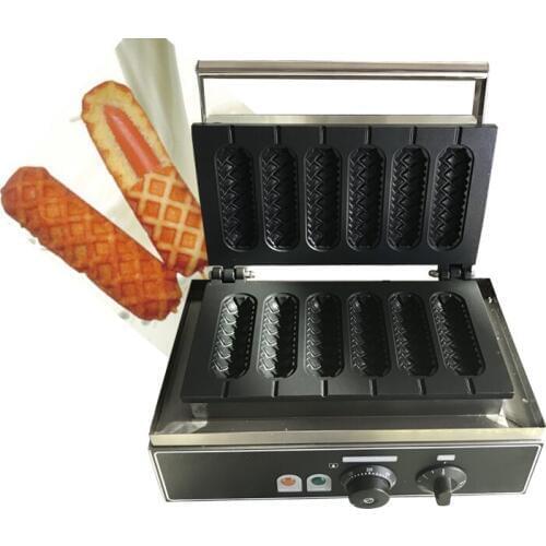 Free shipping wholesale 2 pcs /lots 110v 220v hot dog Lolly waffle maker hot dog Waffle sticks