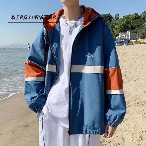 BIRGHWATER Men's Windbreakers