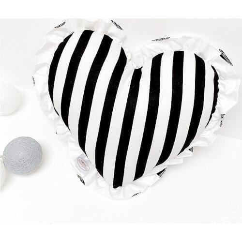 Baby Pillow Cotton Love Lace Newborn Sleeping Appease Pillow Protection Cushion Childrens Room Decor Baby Photography Props