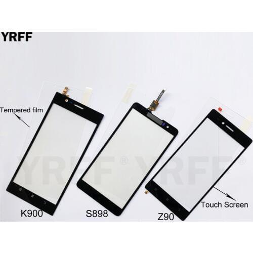 For Lenovo Vibe Max/ Vibe Shot/Z90-7/z90 Touch Glass For Lenovo K900 S898 S898T Touch Screen Digitizer Panel Tempered glass Film