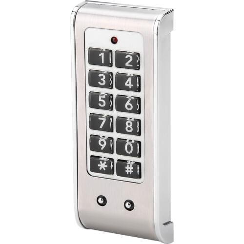 Electronic Password Lock Temporary Password Drawer Combination Locks Stainless Steel Lock With Password Panel