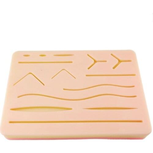 Skin Suture Training Kit Pad Suture Training Kit Suture Pad Trauma Accessories for Practice and Training Use