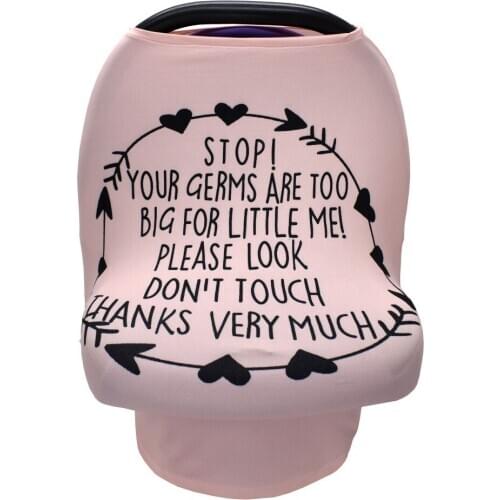 New Breastfeeding Cover Baby Car Seat Cover Newborn Nursing Cover Infant Carseat Stroller Breast Feeding Scarf Nursing Covers