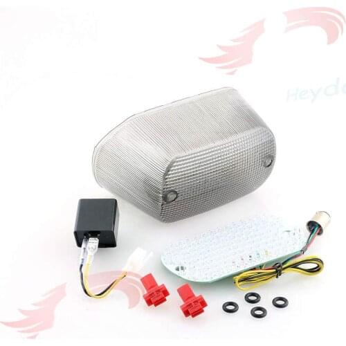 Motorcycle LED Taillight Integrated Turn Signals For SUZUKI BOULEVARD C50/C90 98-05 VOLUSIA 800 01-04 INTRUDER LC1500 99-04