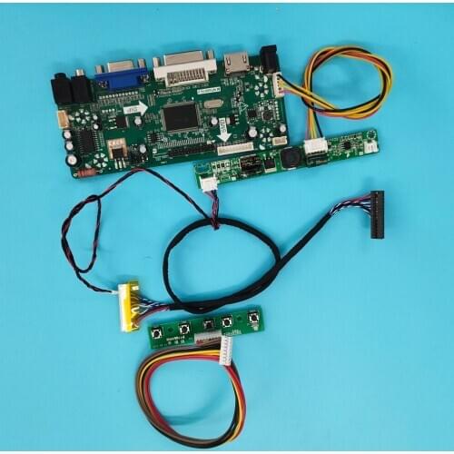 Kit for HR230WU1-400/100/500 1920x1080 Controller Board Panel Screen Monitor LED M.NT68676 30pin LVDS LCD HDMI+DVI+VGA Audio