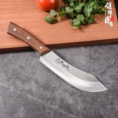 Butcher Knife Stainless Steel Chopping Knife Razor Sharp Vegetables Meat Cleaver Kitchen Knife Comfortable Handle Chef Knife