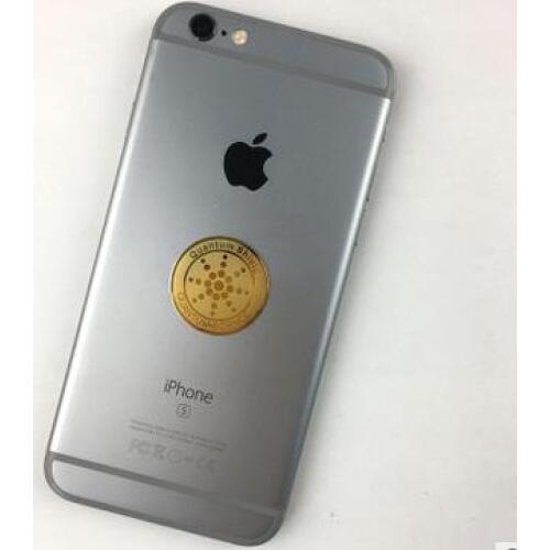 Quantum shield 24K gold negative ion anti radiation sticker shield 3G | 4G | 5G EMR-F-P Protection 20pcs/lot