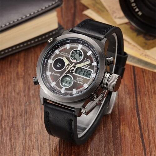 Relogio Masculino Watches LED Men Waterproof Nylon Strap G Sports Watches Military Shock Digital Electronic Watch Drop Shipping