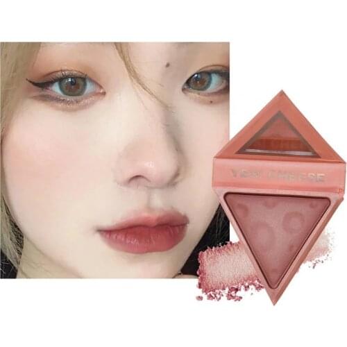 MAFFICK Piccolo Odin Blush Fard Formaggio Blush Piatto Genuino Trucco Nude Naturale Arancione Rosa Korean cosmetics Blush Makeup