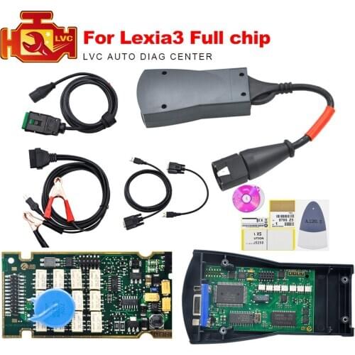 Lexia3 PP2000 Lite Diagbox V7.83 NEC full chip Lexia3 Firmware 921815C OBD2 Scanner Lexia-3 Lite Version For Citroen/For Peugeot