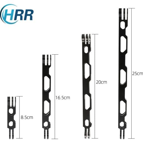 Aluminum Alloy Extension Arm Metal Pole Mount Helmet Stick Mount for Gopro Hero 9/MAX/8/7/6/5/4,Insta360 One R X/X2 Accessories