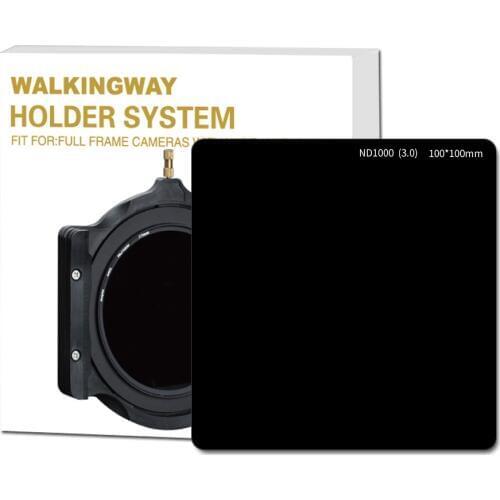 WalkingWay Optical Glass Multi-Coated 100*100mm 100*150mm ND filter Neutral Density Square filter 100mm 150mm ND1000 ND64 GND4