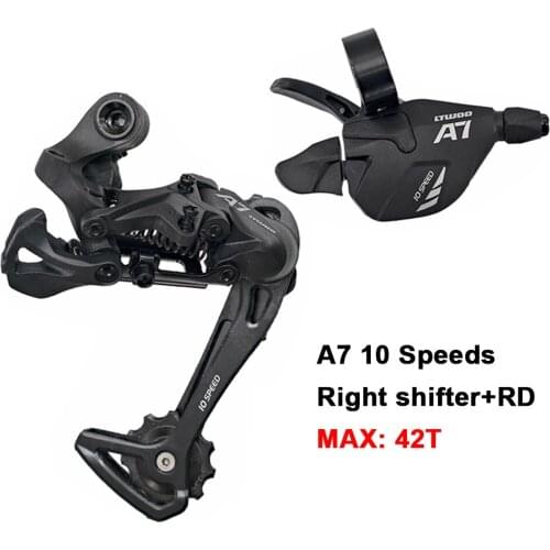 MTB Mountain Bike Rear Derailleur A7 1x 10 Speed Groupset 10s Right Shifter GS SGS Shift Lever Transmission for Shimano Deore