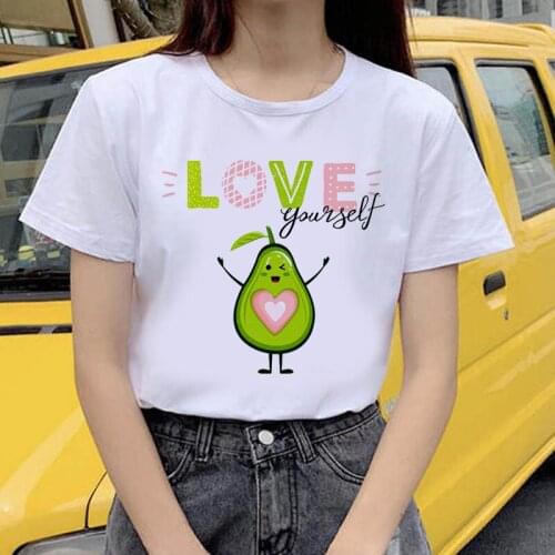 2021 Korean Fashion Women T Shirt Graphic Print Casual Short Sleeve Summer Female Ladies Top Tee Shirt 90s Girls Aesthetic Shirt