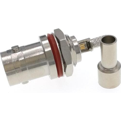 10pcs BNC Female Crimp For RG316 RG174 RF Connector