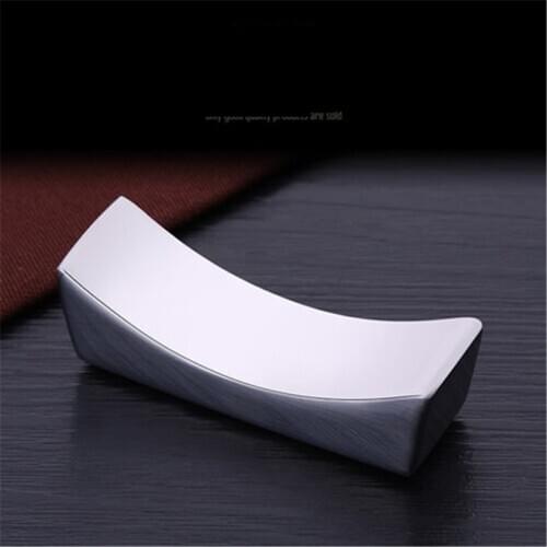 100pcs/lot Chinese Chopstick Rest Traditional Irregular Square 304 Stainless Steel Chopsticks Holder Rack Frame Kitchen Tools