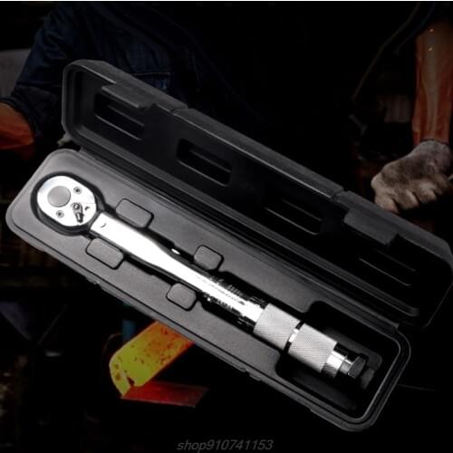3/8 Torque Wrench Drive 19-110nm Two-way Accurate Bicycle Repair Spanner Hand Tool D01 20 Dropshipping