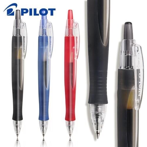 3Pcs PILOT BL-G6-5 Press Type Neutral Pen 0.5MM Bullet Head Streamline Penholder Ergonomics Design Examination Writing Signature