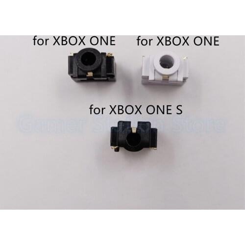 50PCS 3.5mm Headset Port Socket Headphone Earphone Connector Jack Plug Port for Xboxone S/Xboxone Slim Controller Accessories