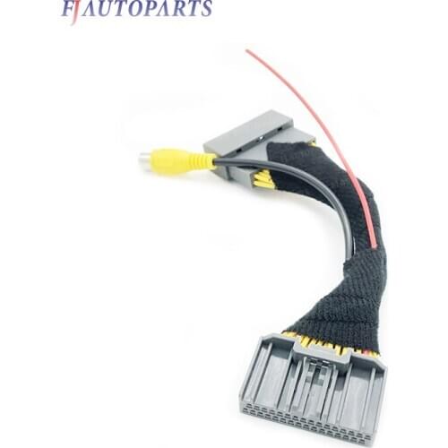 Rear View Camera Adapter Wiring Harness Cable Connector For Honda Civic FB EXI 2011-2016 Video Input RCA Cable