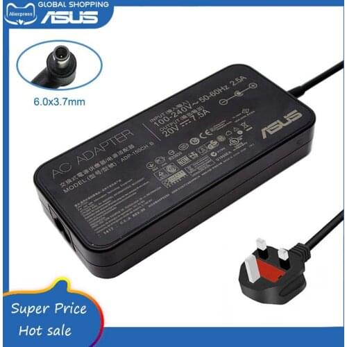 ADP-150CH B 20V 7.5A 150W 6.0x3.7mm AC Adapter Laptop Charger For Asus Rog G531GT G731GT FX505GT FX705GT FX505DD FX505DT FX505DU