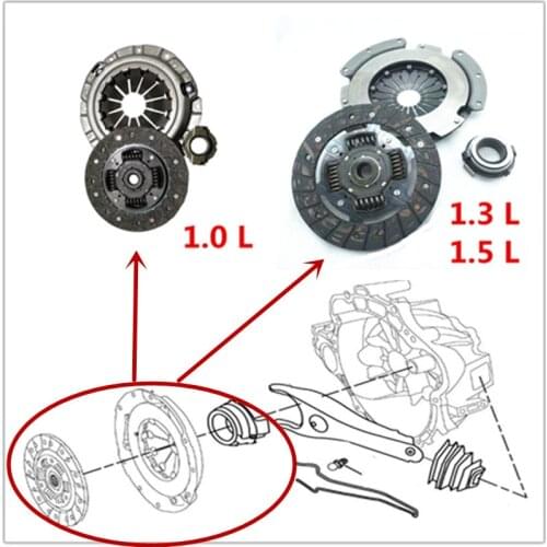 Car clutch kit for Geely LC ,Geely GX2,Geely Emgrand XPandino