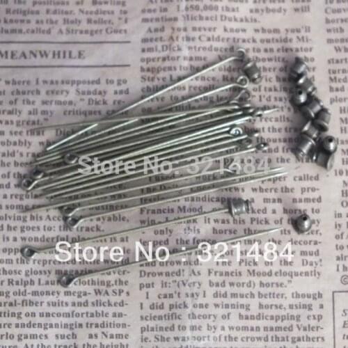 Bulk 500pcs 60mm antique bronze sharp tip safety pins with stopper brooch diy findings