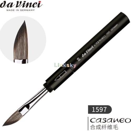 Da Vinci CASANEO 1597, Synthetic Fiber, Blade Type Travel Watercolor Pen, Retractable Handle,Easy to carry,Art supplies