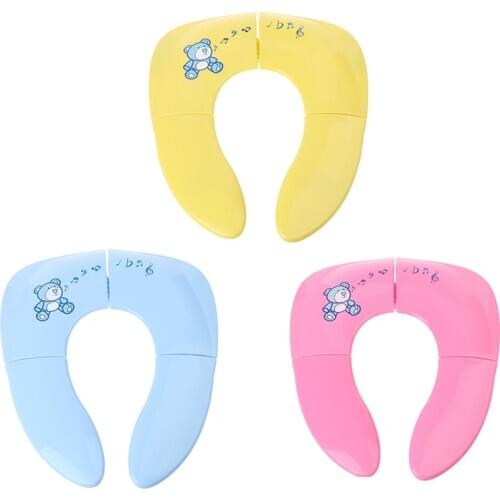 Baby Travel Folding Potty Seat Toddler Portable Toilet Training Seat Children Urinal Cushion Children Pot Chair Pad /Mat