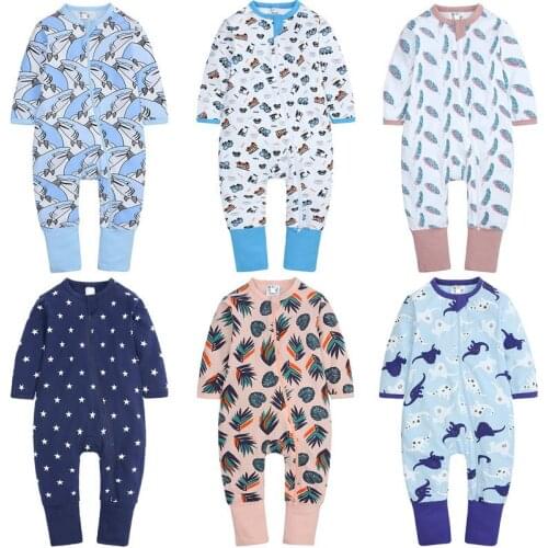 Baby Clothing Newborn Rompers Suit Baby Clothes Thin Cotton Long Sleeve The Clothes In The Spring And Autumn Baby Climb Clothes