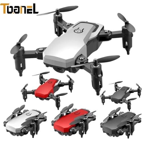 Toanel Mini Drone LF606 With Camera 4K HD Wide Angle Aerial Photography Foldable Quadrocopter WiFi FPV 3D Flip RC Helicopter Toy