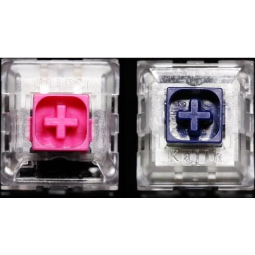 Kailh box crystal Navy Jade Pink Royal switch SMD clear MX Switches For Mechanical keyboard 5pin 50m clear housing