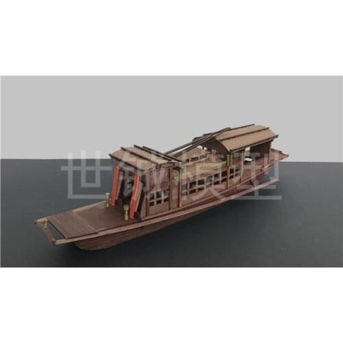 Chinese/Japanese traditional lake ship 1/75 345mm wooden ship model kit