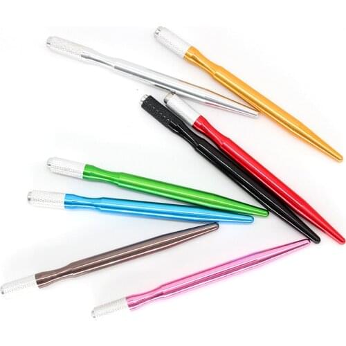 KZBOY 20PCS/Lot Microblading Handle Single Sided Microblading Pen for Permanent Makeup Accessories