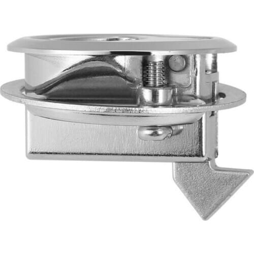 Marine Boat Stainless Steel 2\" Flush Pull Hatch Latch For RV Caravan Boat E7CA