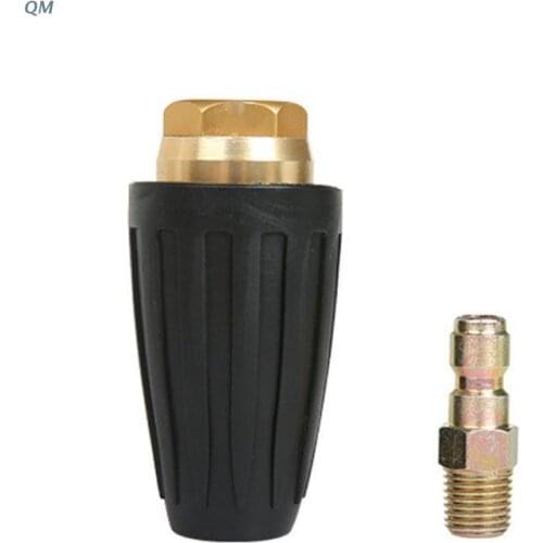 1/4" High Pressure Washer Rotating Turbo Nozzle Spray Tip 2.5-4 GPM 3600PSI E 13MF