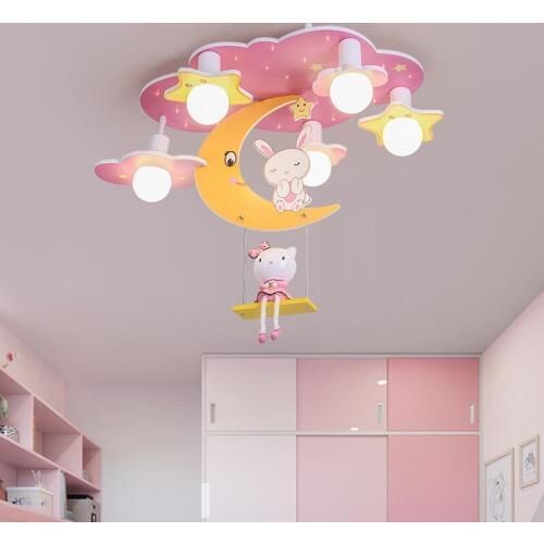Cartoon Childrens Room Ceiling Lamp Boy Girl Bedroom Lamp Room Lighting Kindergarten Swimming Pool Decoration led Ceiling Light