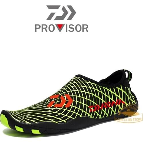 DAIWA Men Outdoor Fishing Shoes Beach Socks Slip-on Diving Surfing Shoes Swimming Fins Diving Thick Keep Warm Neoprene Shoes