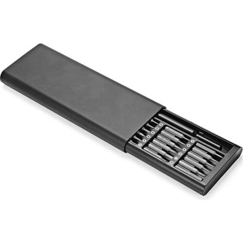 25-in-1 Aluminum Alloy Handle Screwdriver Set Suitable For Most Electronic Products