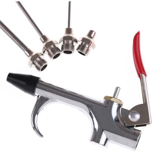5Pcs/set Air Tool Dust Compressor Nozzle Blow Gun Accessory Duster Cleaning Kit Pneumatic Parts Air Compressor Blower Kit