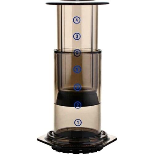 New Filter Glass Espresso Coffee Maker Portable Cafe French Press CafeCoffee Pot For AeroPress Machine